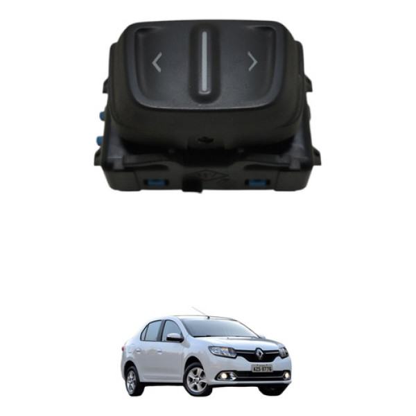 Botão Vidro Dianteiro Esquerdo Logan 2015 2016 2017