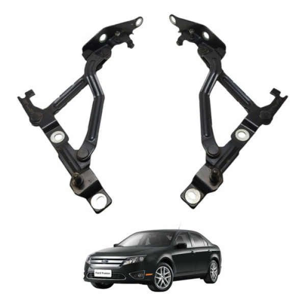 Par Dobradiça Tampa Traseira Fusion 2010 2011 Ford