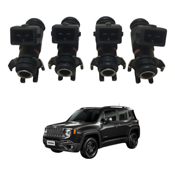 Jogo Bico Injetor Jeep Renegade 1.8 Flex 2017 2018