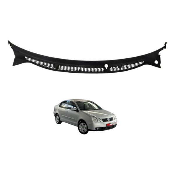 Grade Churrasqueira Polo 2004 2005 Preto Fosco