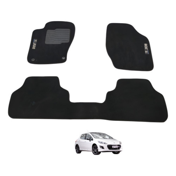 Jogo Tapete Peugeot 308 2014 2015