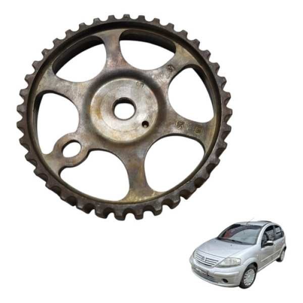 Polia Comando Válvula Citroen C3 1.4 2004 A 2008