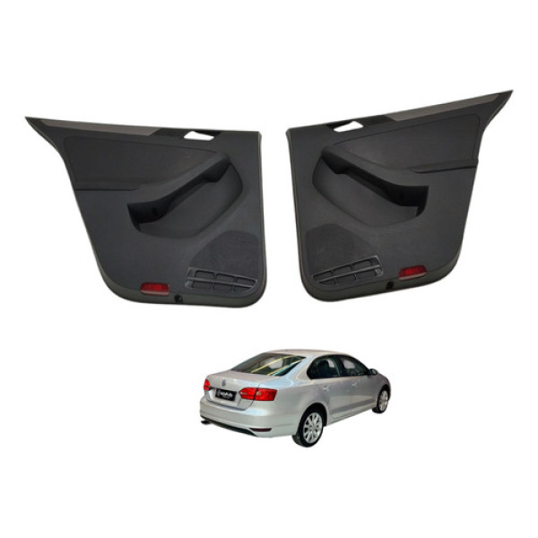 Par Forro Porta Traseira Jetta Tsi 2013 2014 Volkswagen
