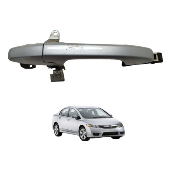 Maçaneta Externa Traseira Esquerda Civic 2007 2008 2009