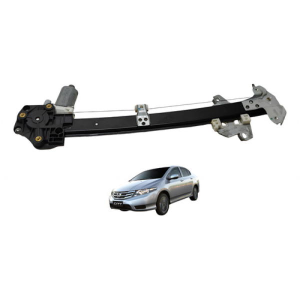Máquina Vidro Traseiro Direito Honda City 2013 2014