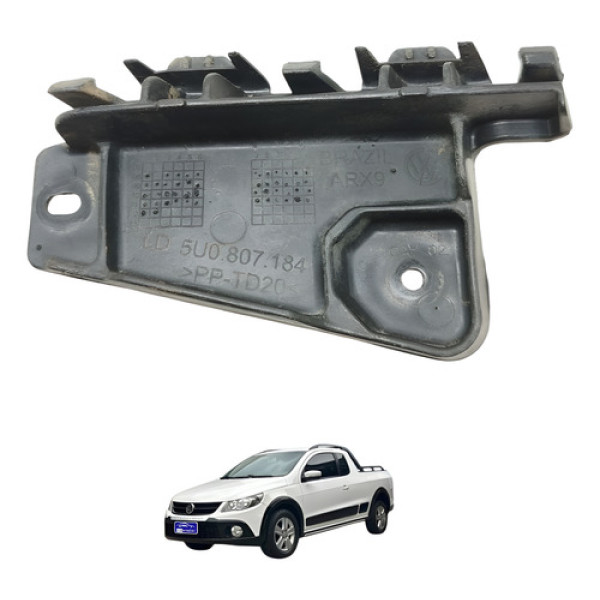 Guia Parachoque Dianteiro Direito Saveiro Cross 2012 2013