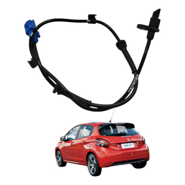 Sensor Abs Traseiro Esquerdo Peugeot 208 1.5 2014 2015