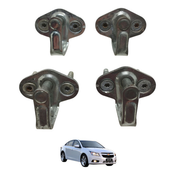 Jogo Batente Fechadura Porta Cruze Ltz Sedan 2013 2014