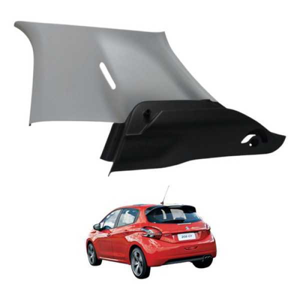 Acabamento Suporte Bagagito Direito Peugeot 208 2014 2015