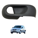Moldura Maçaneta Traseira Esquerda Corsa 2004 2005 Preto Traseira