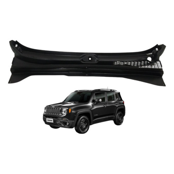 Grade Churrasqueira Frontal Parabrisa Jeep Renegade 1.8 2018