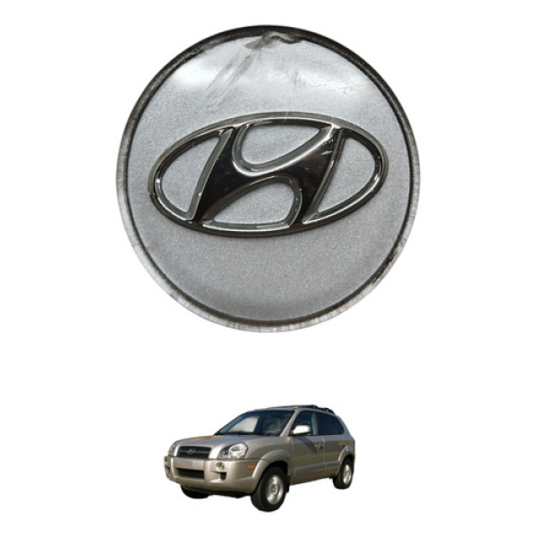 Calotinha Central Roda Tucson 2009 2010 2011 Cinza