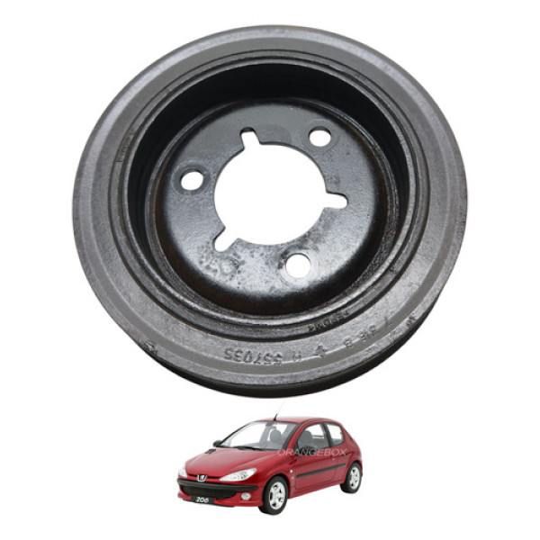 Polia Virabrequim Peugeot 206 1.4 2008 2009