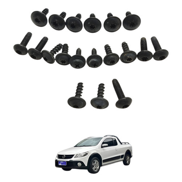 Kit Parafuso Forro Porta Saveiro Cross 2012 2013