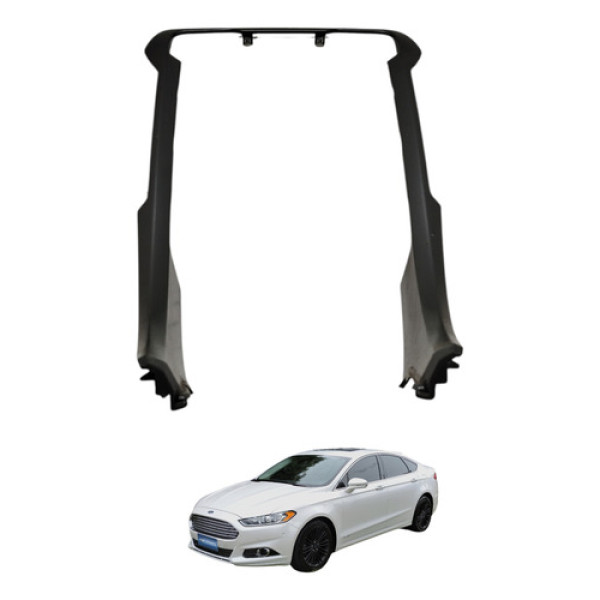 Moldura Acabamento Multimídia Fusion Titanium 2014