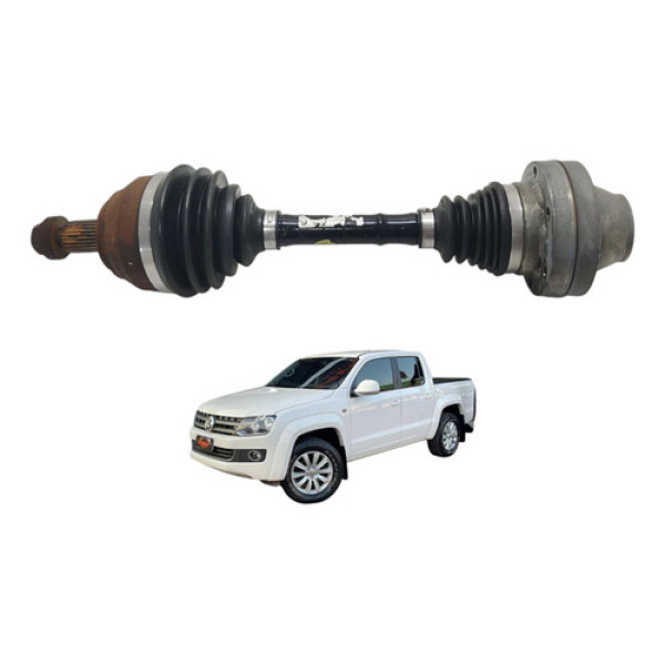 Semi Eixo Dianteiro Esquerdo Amarok 2011 2012 2013 Vw