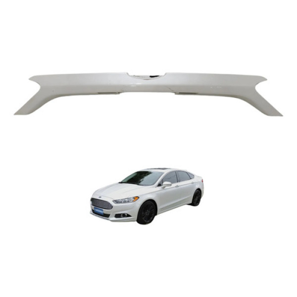 Friso Moldura Tampa Traseira Fusion 2013 2014 Branco