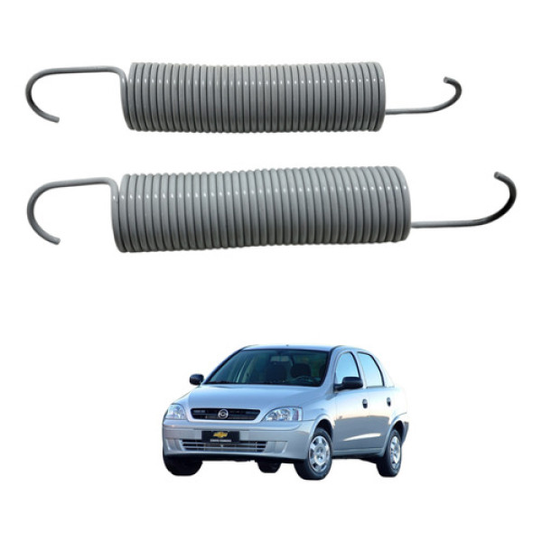 Molas Tampa Traseira Corsa Sedan 2004 2005