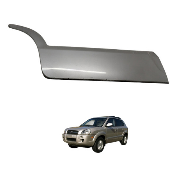 Friso Porta Traseira Direita Tucson 2009 2010 2011 Cinza