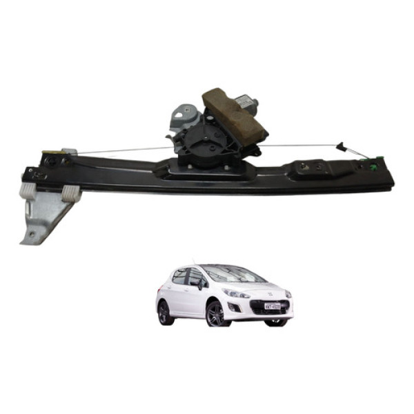 Máquina Vidro Dianteira Esquerda Peugeot 308 2014 2015
