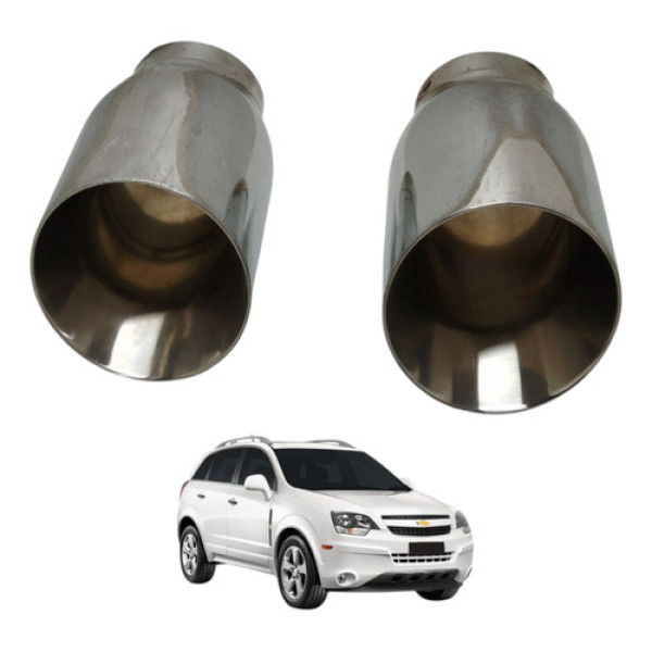 Ponteira Escapamento Captiva 3.6 V6 2008 2009 2010