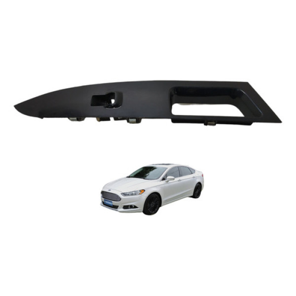 Moldura Botão Vidro Dianteira Direita Fusion 2014