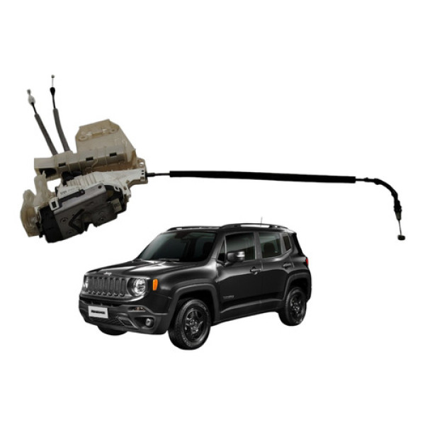 Fechadura Porta Dianteira Esquerda Jeep Renegade 2018