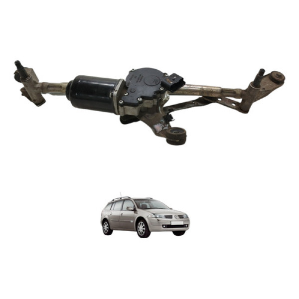 Motor Galhada Limpador Parabrisa Megane 2008 2009
