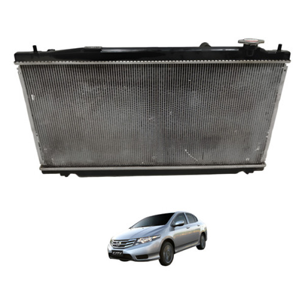 Radiador Água Honda City 1.5 Aut 2013 2014