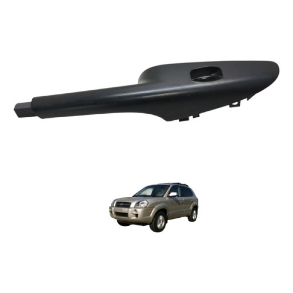 Puxador Porta Traseira Esquerda Tucson 2009 2010 2011 Preto