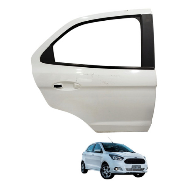 Porta Traseira Direita Ford Ka 2015 2016 2017 2018