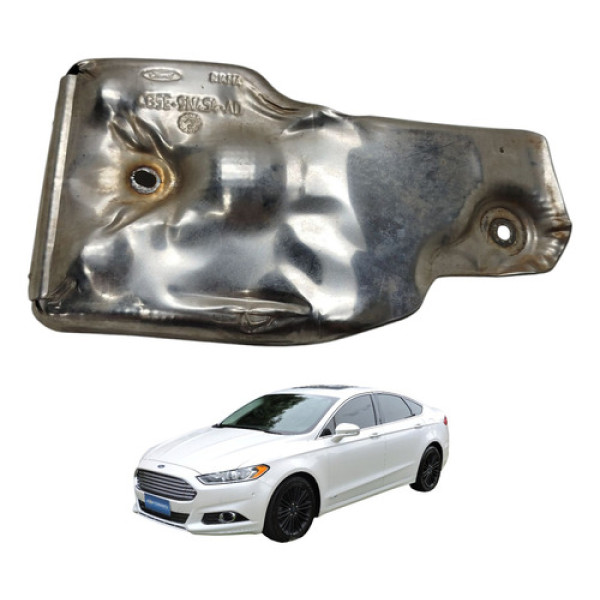 Defletor Protetor Calor Catalisador Fusion Titanium2014 2015