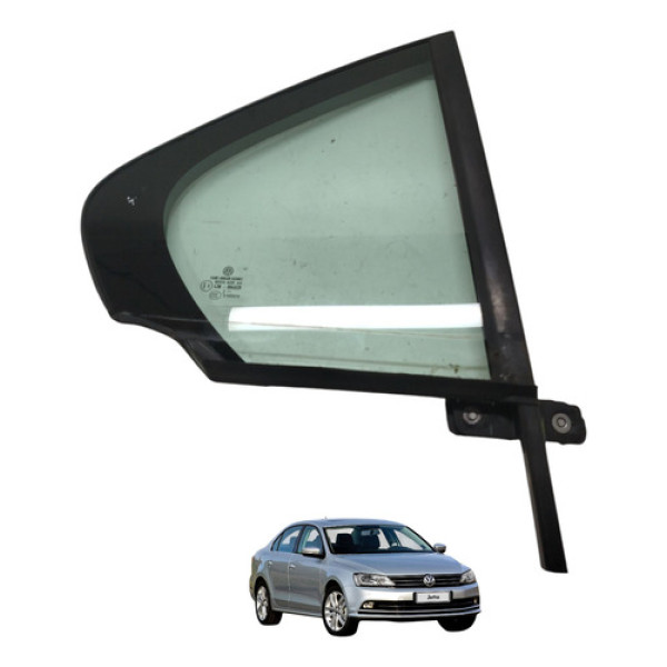 Vidro Fixo Traseiro Esquerdo Jetta Tsi 2013 2014