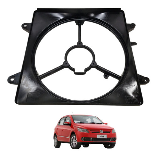 Defletor Ventoinha Gol G5 1.0 Básico 2010 2011