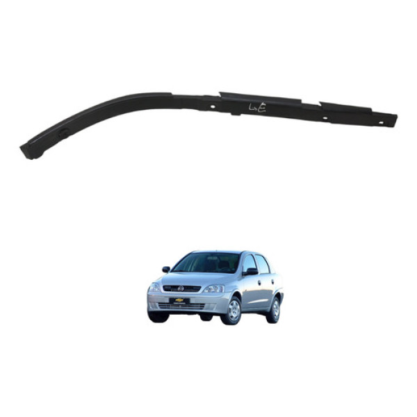Guia Parachoque Traseiro Esquerdo Corsa Sedan 2004 2005