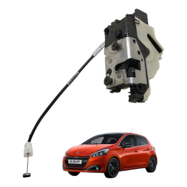 Fechadura Dianteira Direita Peugeot 208 1.5 2014 2015