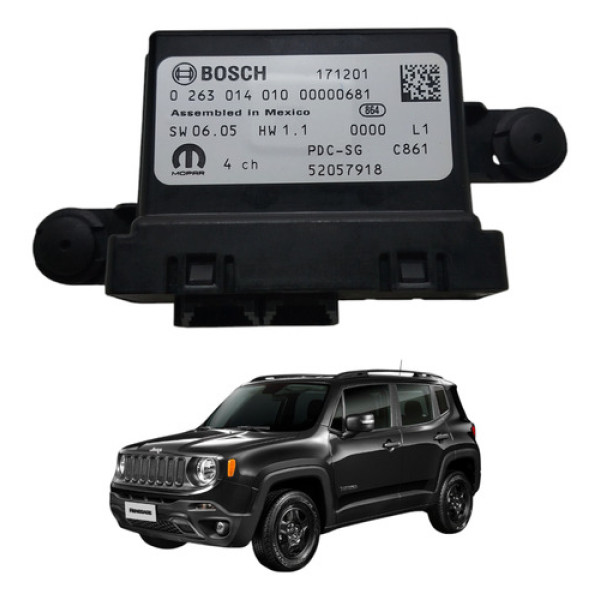 Módulo Central Estacionamento Jeep Renegade 1.8 Flex 2018
