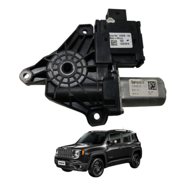 Motor Máquina Vidro Traseiro Esquerdo Jeep Renegade 2018