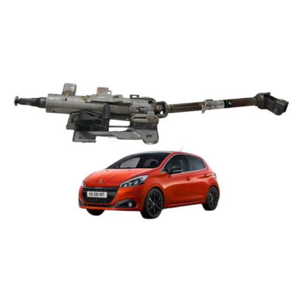 Coluna Direção Escamoteável Peugeot 208 1.5 2014 2015