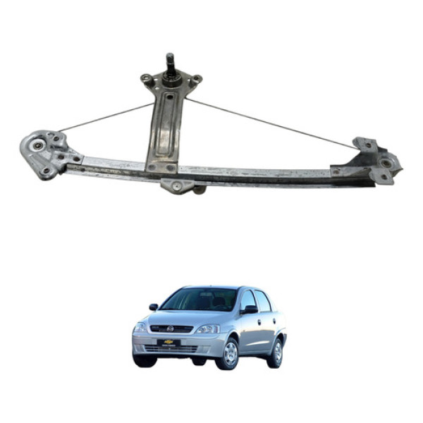 Máquina Vidro Traseiro Direito Corsa 2004 2005