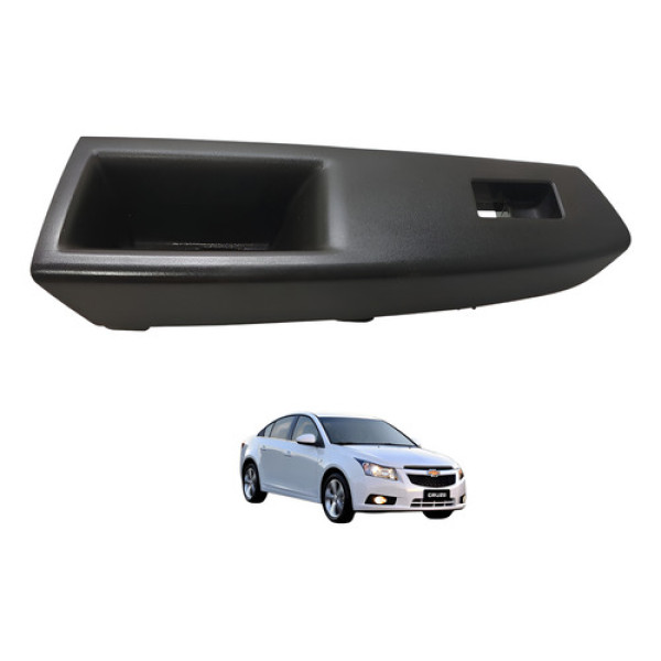 Moldura Botão Vidro Elétrico Traseiro Esquerdo Cruze 2014