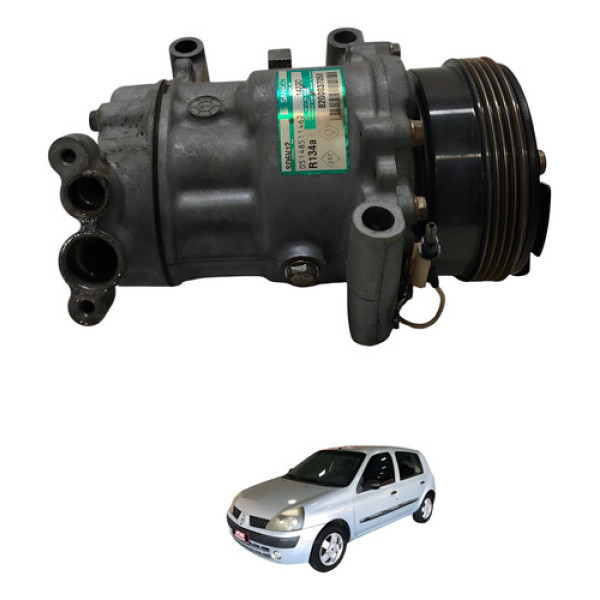 Compressor Ar Condicionado Clio 1.8 8v 2004 2005