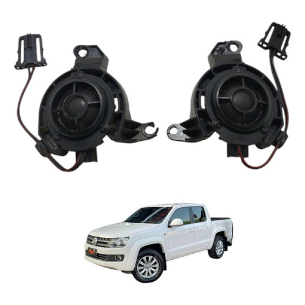 Par Tweeter Coluna Parabrisa Amarok 2011 2012 Vw