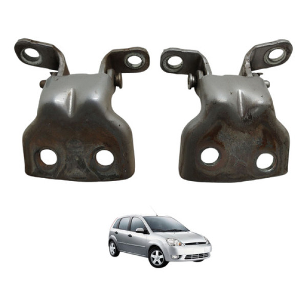 Dobradiça Porta Dianteira Esquerda Fiesta 2003 2004 2005