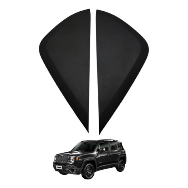 Par Acabamento Lateral Painel Jeep Renegade 2017 2018