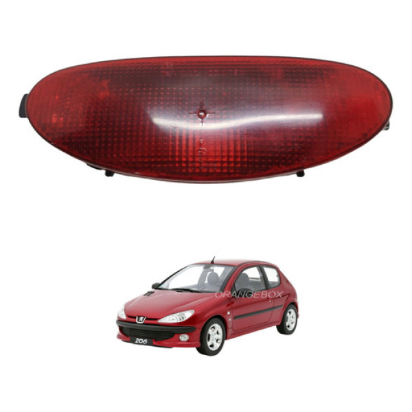 Luz Neblina Peugeot 206 1.4 2008 2009 Ambos Lados Vermelho