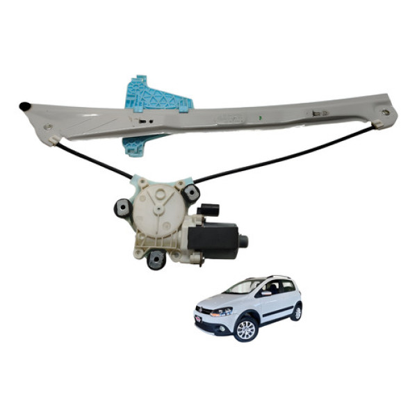 Máquina Vidro Dianteira Direita Crossfox 2013 2014