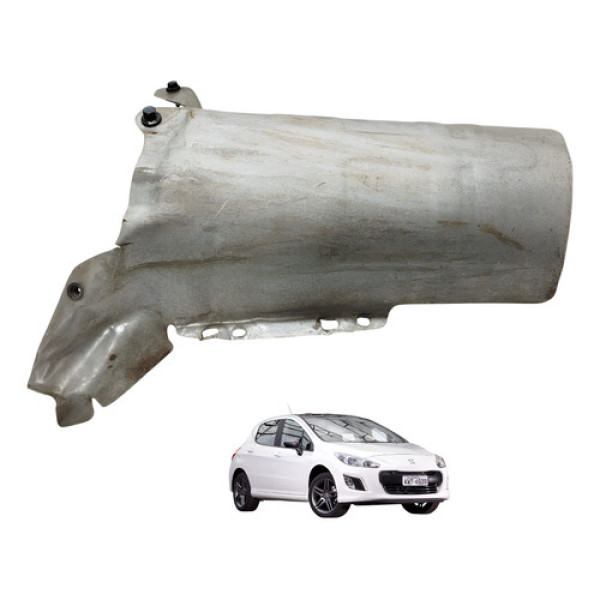 Defletor Calor Escapamento Peugeot 1.6 Thp 2014 2015