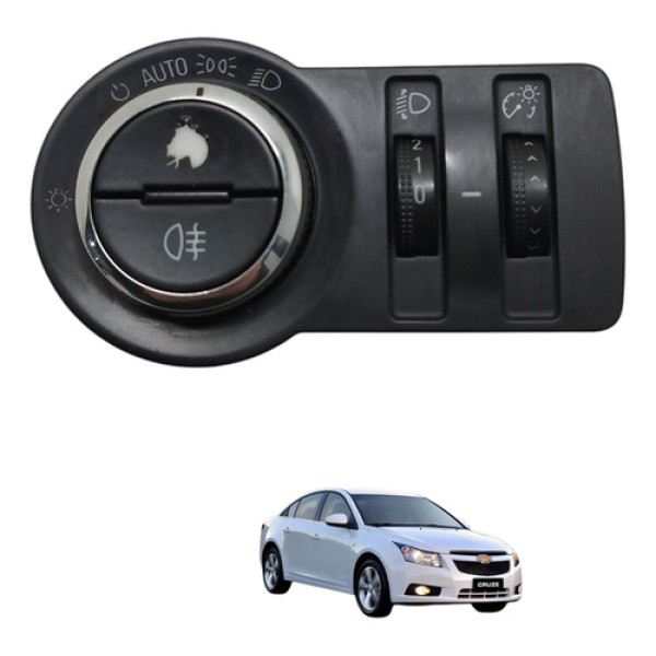 Botão Comando Chave Luz Cruze 1.8 2013 2014