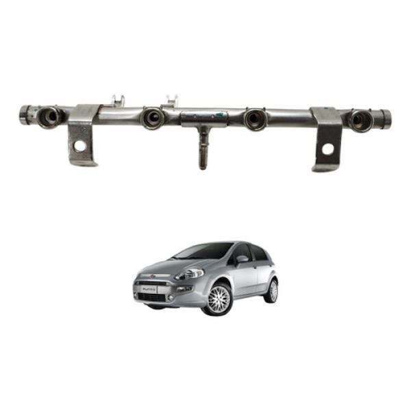 Flauta Bico Injetor Punto 1.6 2013 2014